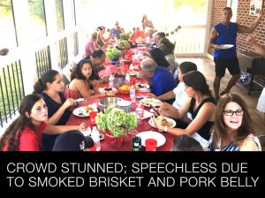 Georgia Smoke BBQ Caters an After-Wedding and Brisket Party